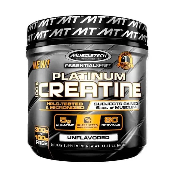 PLATINUM 100% CREATINE MuscleTech 400G PLATINUM 100% CREATINE MuscleTech 400G